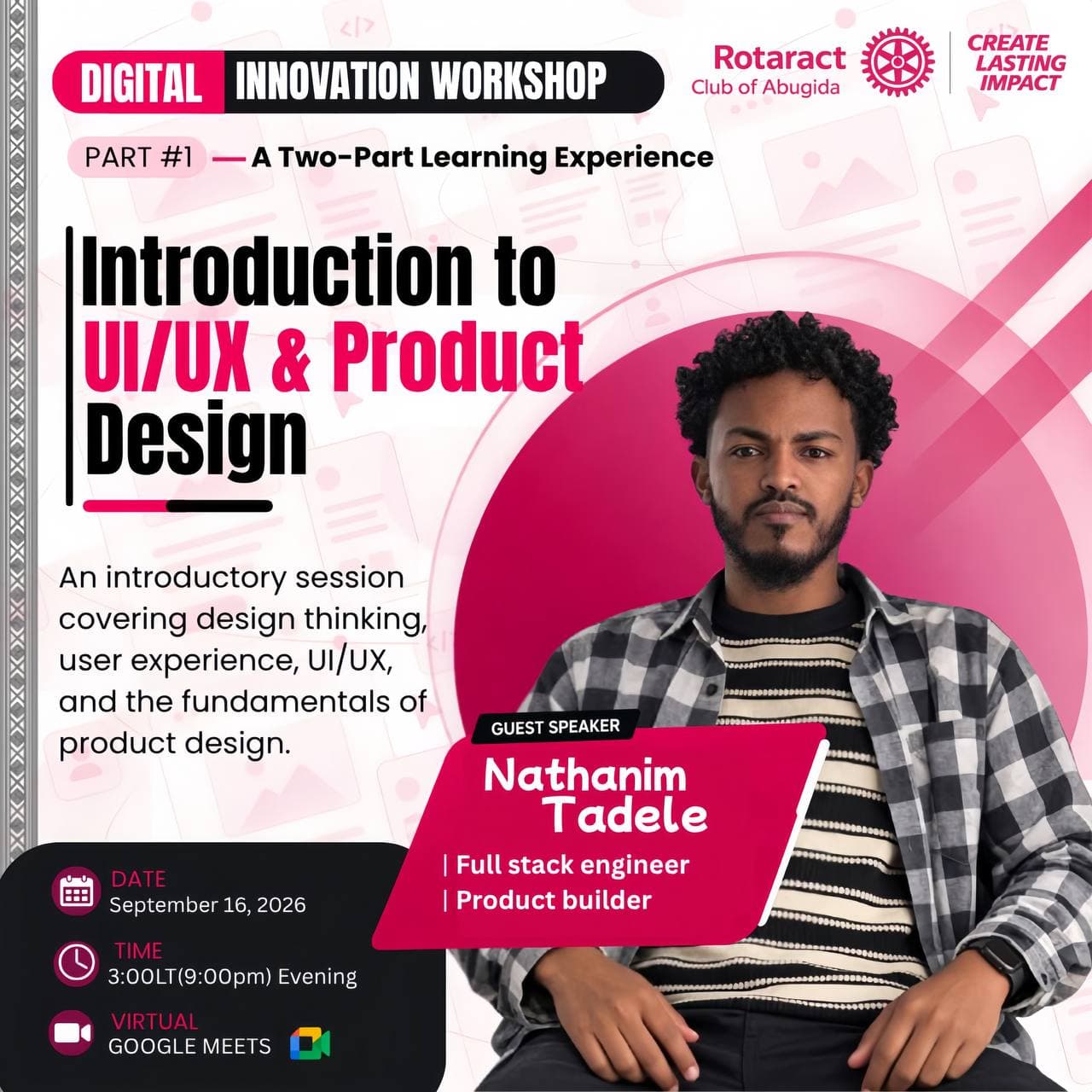 Introduction to UI/UX & Product Design